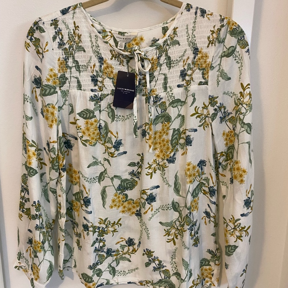 LUCK BRAND blouse